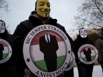 Anonymous schlägt wieder zu. Anonymous schlägt wieder zu.