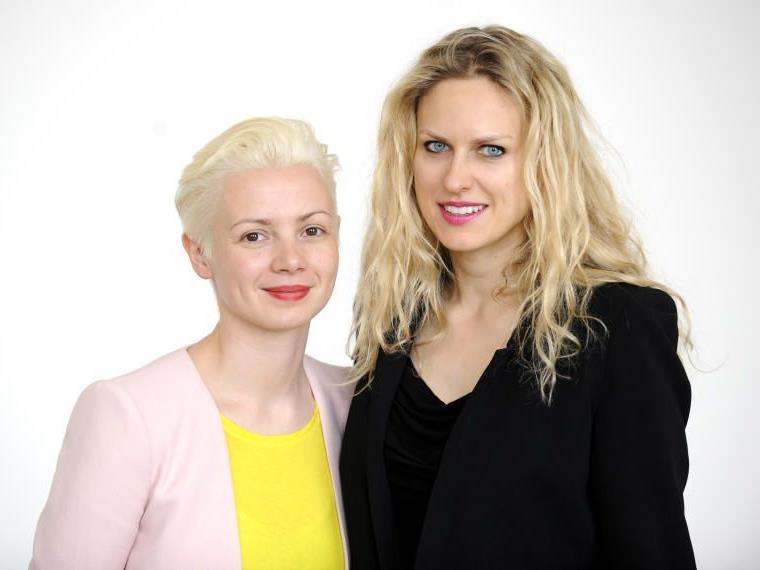 Christina Steinbrecher und Vita Zaman, das neue Führungsteam der Viennafair