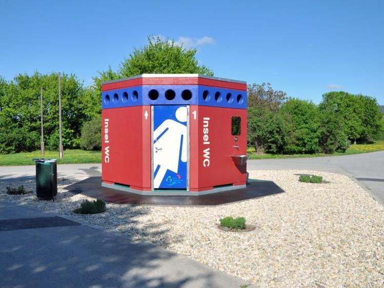 So sehen die neuen Toiletten auf der Donauinsel aus