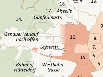 Die Reaktion auf die verkündeten Parkpickerl-Zonengrenzen fallen harsch aus. Die Reaktion auf die verkündeten Parkpickerl-Zonengrenzen fallen harsch aus.