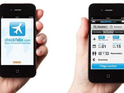 Kinderleicht am iPhone den passenden Flug finden. Kinderleicht am iPhone den passenden Flug finden.