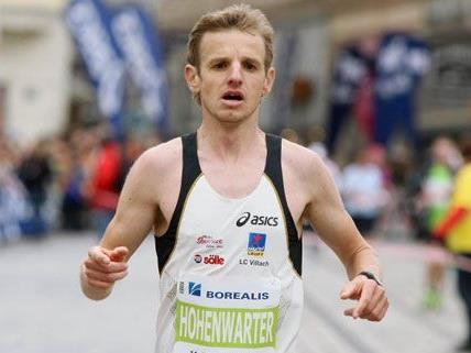 Markus Hohenwarter wurde bester Österreicher beim Linz-Marathon, verpasste aber mit seiner Zeit die Olympia-Teilnahme knapp.