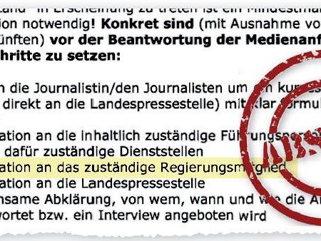 Das E-Mail von Landesamtsdirektor Günther Eberle sorft für harsche Kritik. Das E-Mail von Landesamtsdirektor Günther Eberle sorft für harsche Kritik.