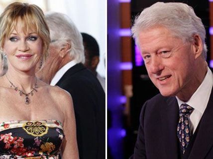 Melanie Griffith und Bill Clinton engagieren sich ebenso für die Ziele des Life Balls. Melanie Griffith und Bill Clinton engagieren sich ebenso für die Ziele des Life Balls.