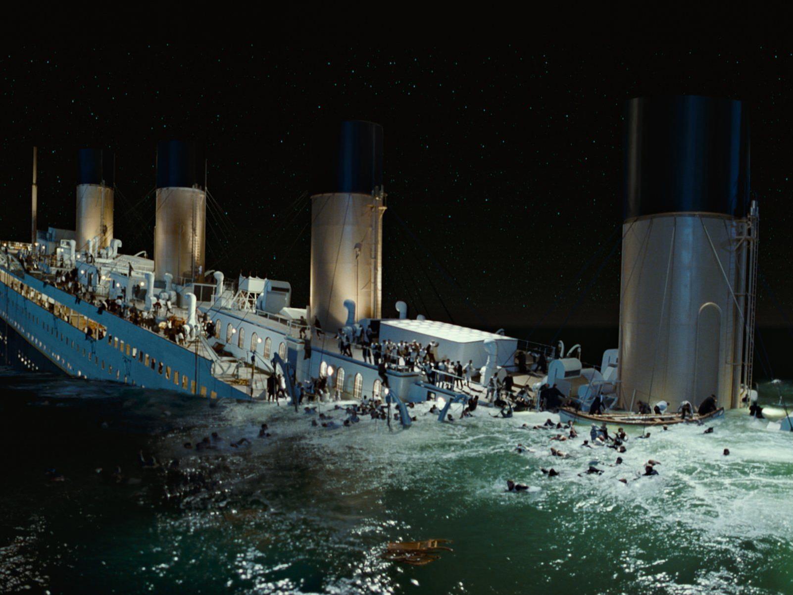 Titanic ab Donnerstag in 3D auf der Leinwand.