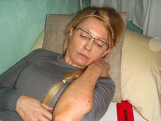 Die erkrankte Oppositionsführerin Timoschenko