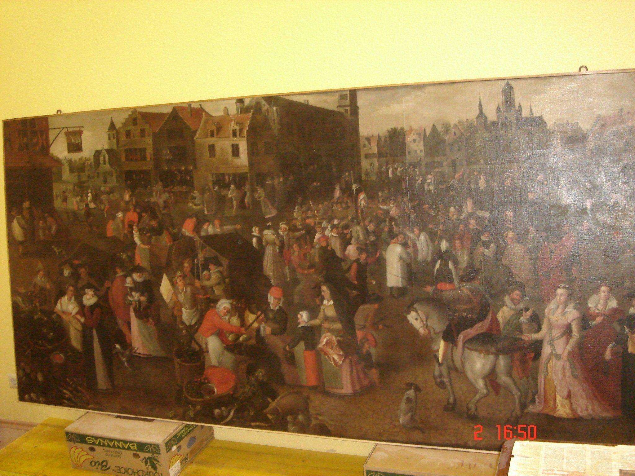 Ein Schüler des berühmten Malers Pieter Brueghel malte dieses Riesenbild.