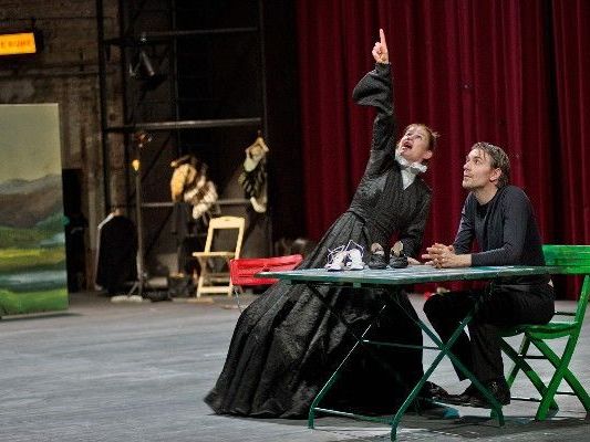 Peter Handke bekam nur höflichen Applaus im Akademietheater Peter Handke bekam nur höflichen Applaus im Akademietheater