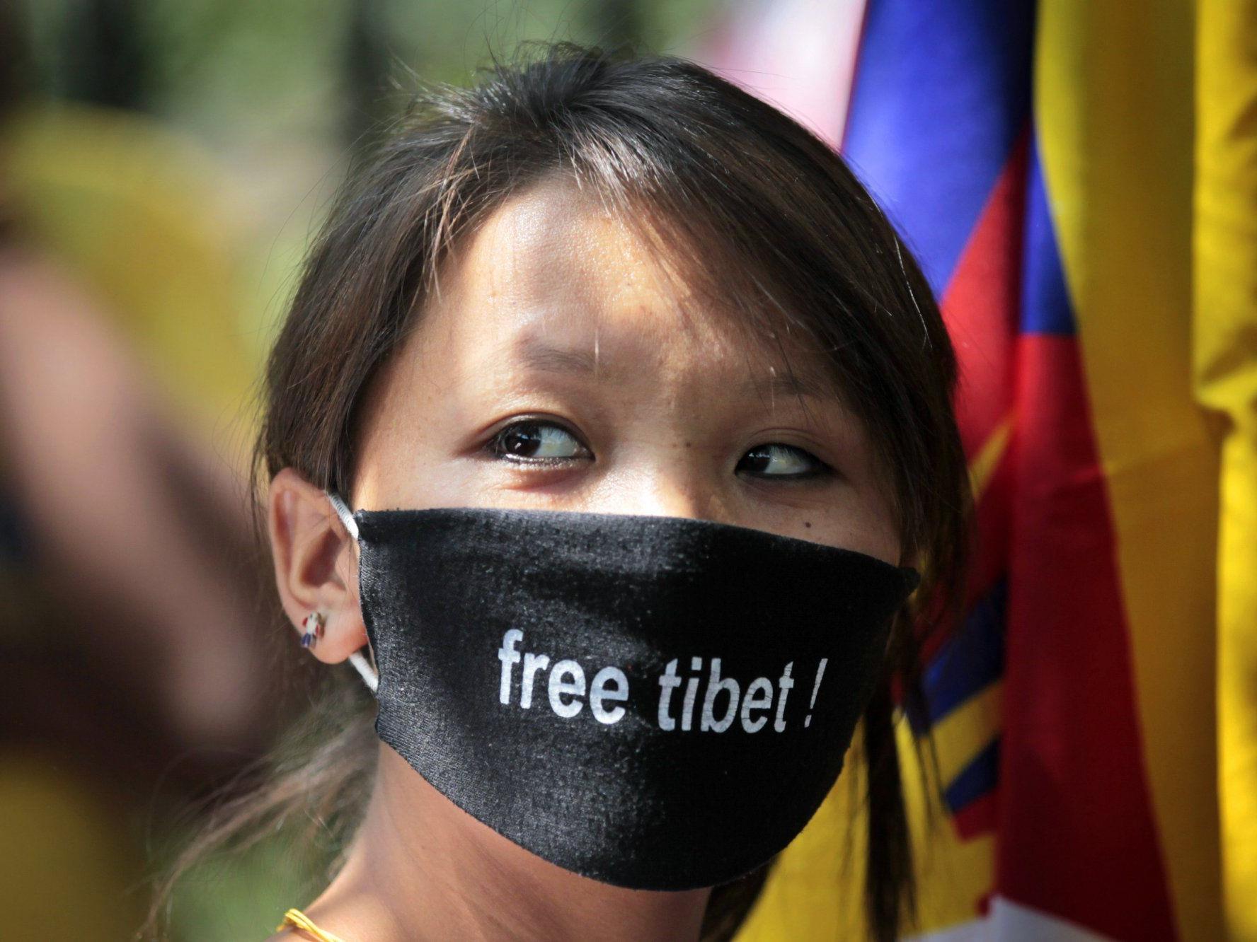 Die Proteste in und um Tibet reissen nicht ab.,