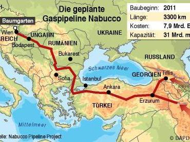 BP hat die Nabucco-Pipeline in der geplanten Form für tot erklärt.