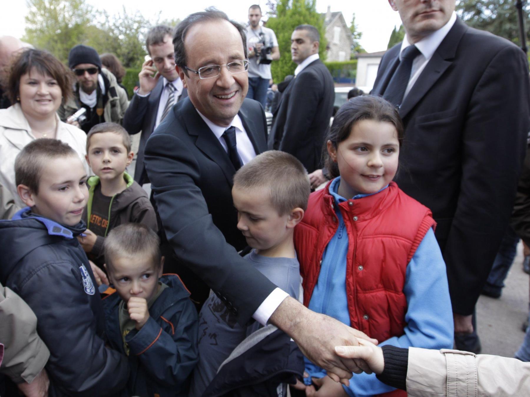 Neo-Präsident Hollande hat großes mit seinem Land vor.