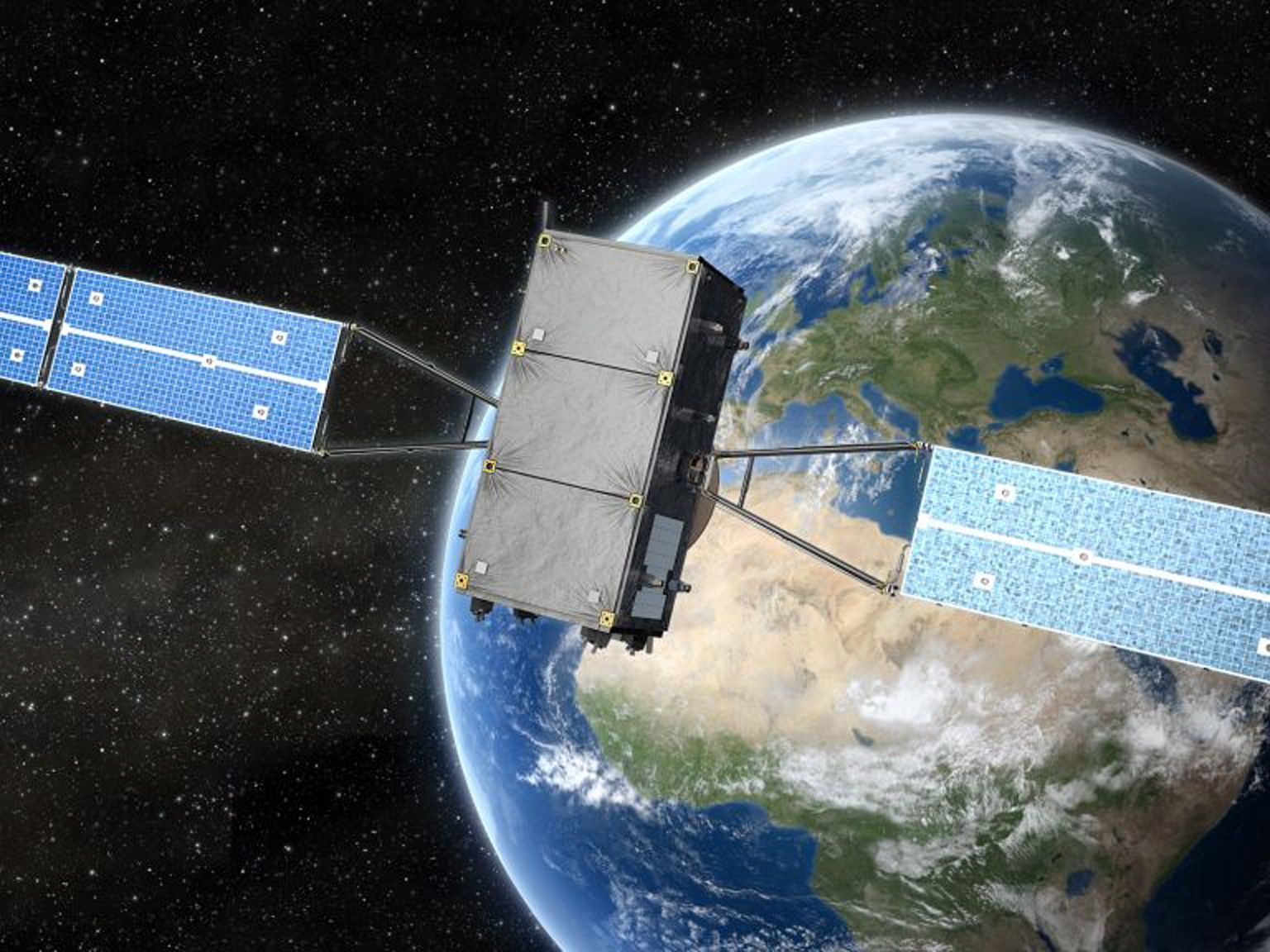 Insgesamt gibt es dann vier Satelliten im Orbit Insgesamt gibt es dann vier Satelliten im Orbit