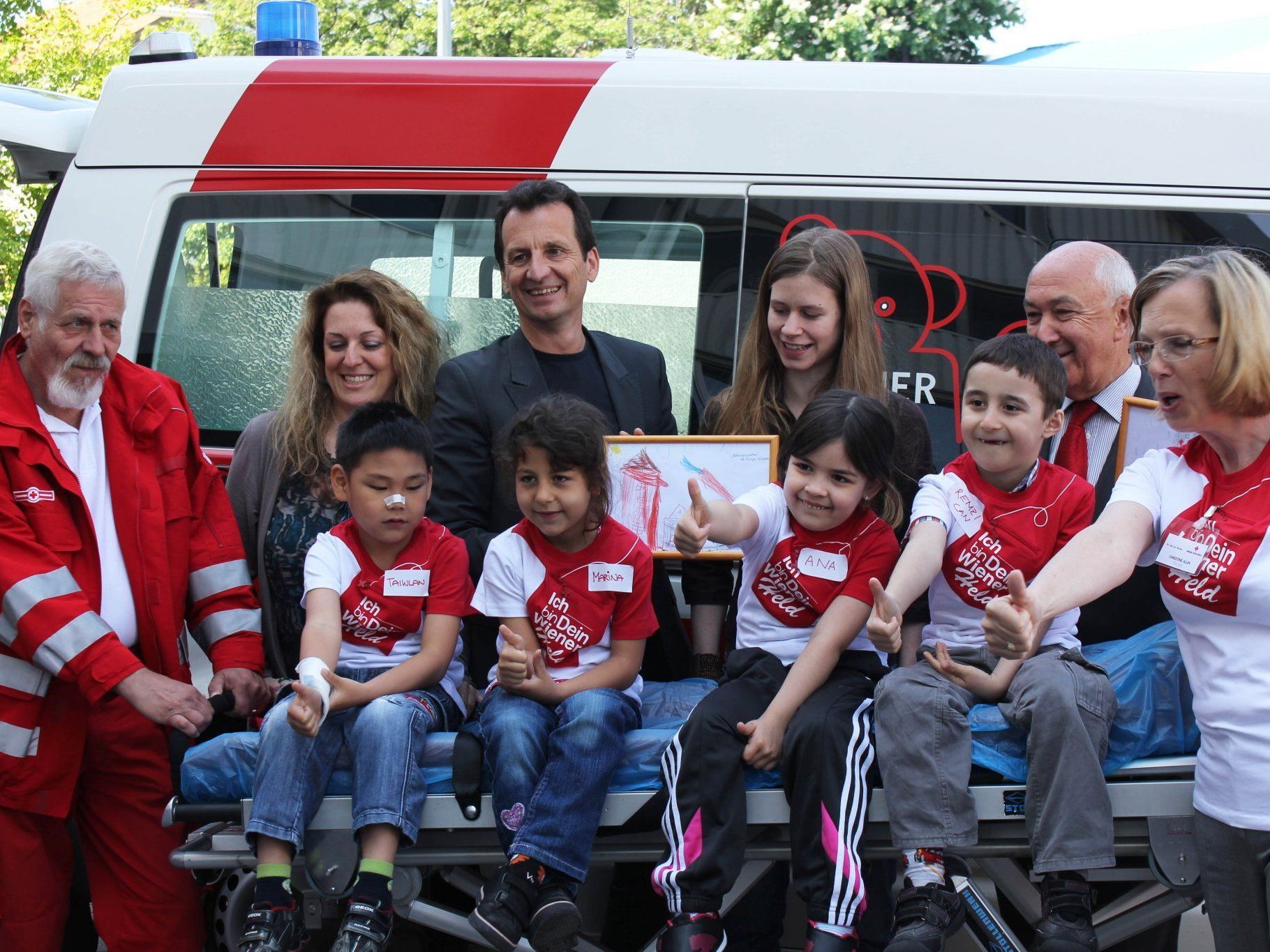 Voller Erfolg für Wiener Rotkreuz-Kids. Voller Erfolg für Wiener Rotkreuz-Kids.