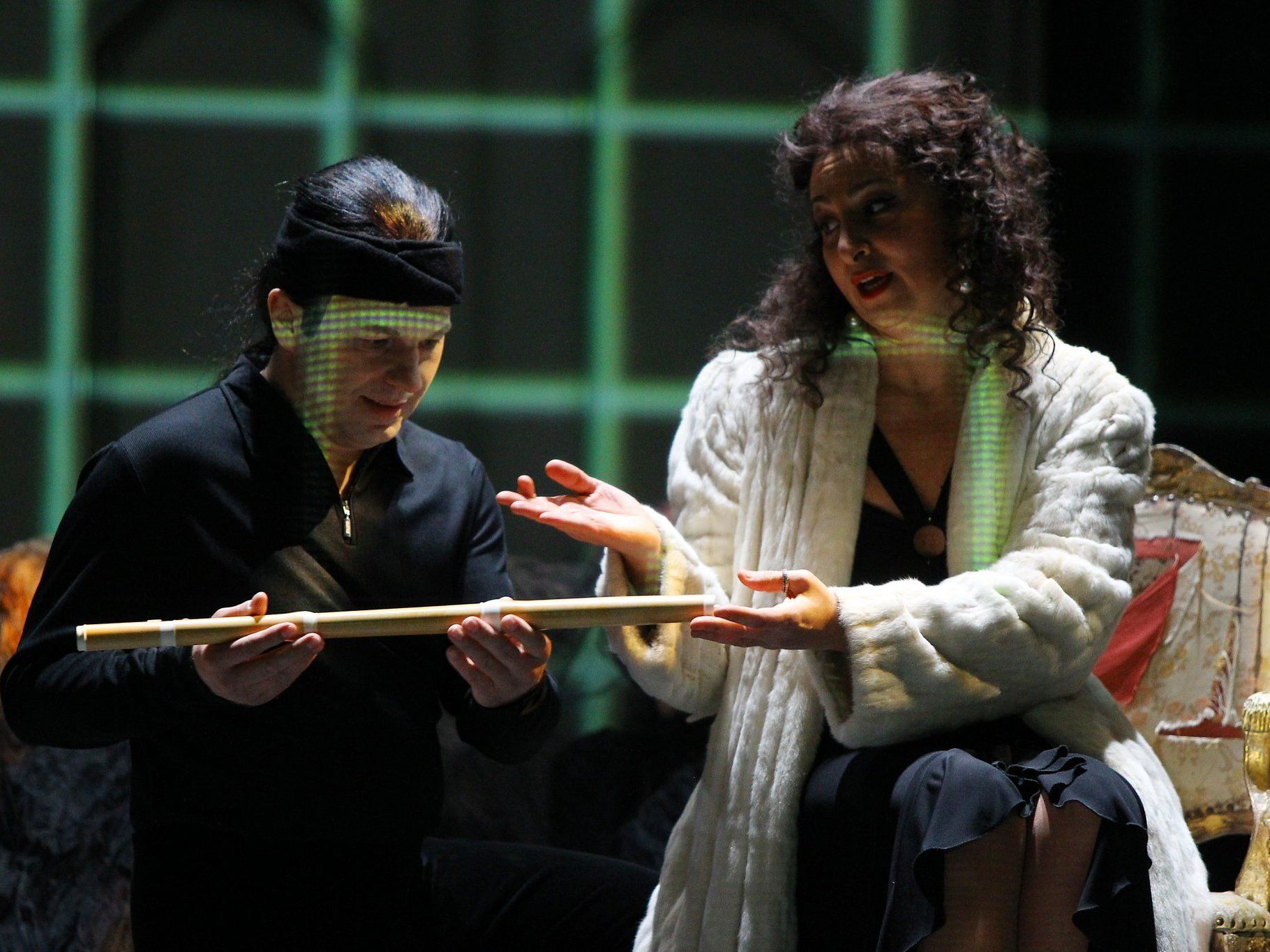 "Die Zauberflöte" wurde im Februar 2011 im Kornmarkttheater aufgeführt. "Die Zauberflöte" wurde im Februar 2011 im Kornmarkttheater aufgeführt.