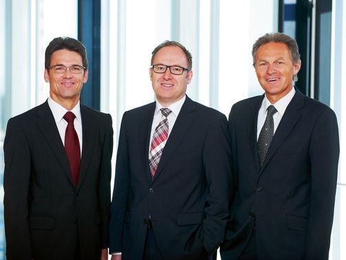 Der designierte Vorstand der "Raiffeisenbank Im Rheintal" Der designierte Vorstand der "Raiffeisenbank Im Rheintal"