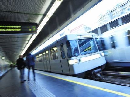 In einer U4-Station kam es zu einem gefährlichen Zwischenfall