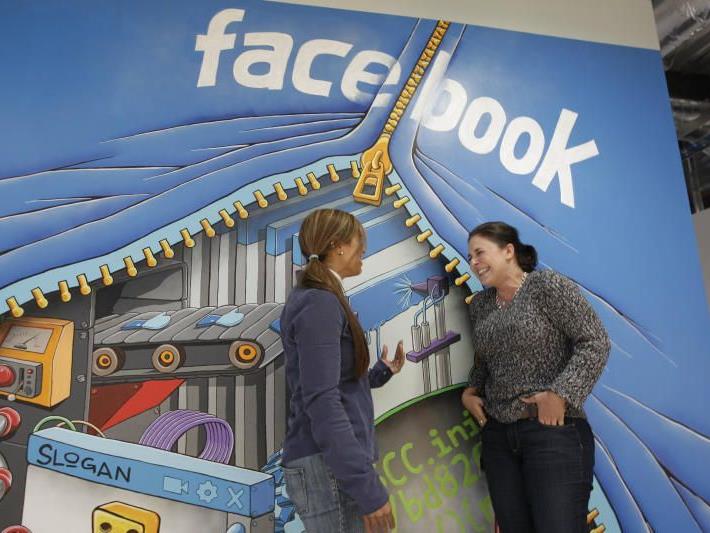 Anleger reißen sich um die Aktien von Facebook.