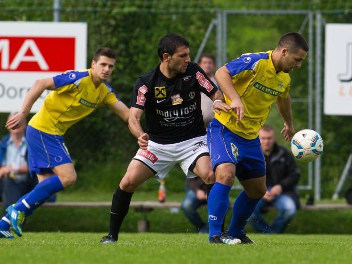 Stefan Stojanovic schießt FC Wolfurt ins Cupfinale. Stefan Stojanovic schießt FC Wolfurt ins Cupfinale.