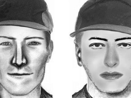 Mit Hilfe der Beschreibungen des Opfers konnten Phantombilder der beiden Jugendlichen erstellt werden.