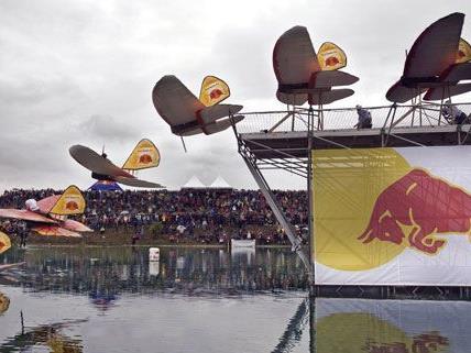 Am 23. September 2012 findet zum achten Mal der Red Bull Flugtag auf der Donauinsel statt.