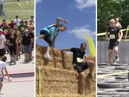 Härtetest: Der X-Cross Run auf der Donauinsel. Härtetest: Der X-Cross Run auf der Donauinsel.