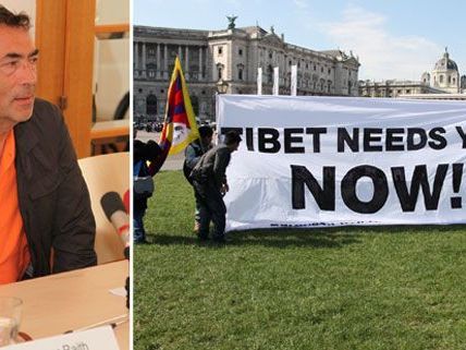 Austro-Pop Star Hubert von Goisern engagiert sich sehr für Tibet. Austro-Pop Star Hubert von Goisern engagiert sich sehr für Tibet.