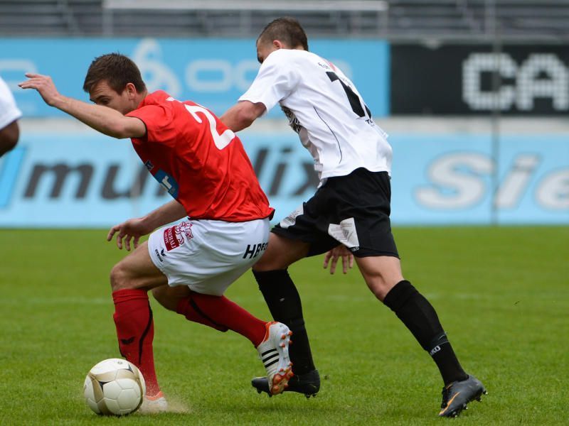 Fabian Flatz spielte 68 Minuten lang im Heimspiel gegen Hall. Fabian Flatz spielte 68 Minuten lang im Heimspiel gegen Hall.