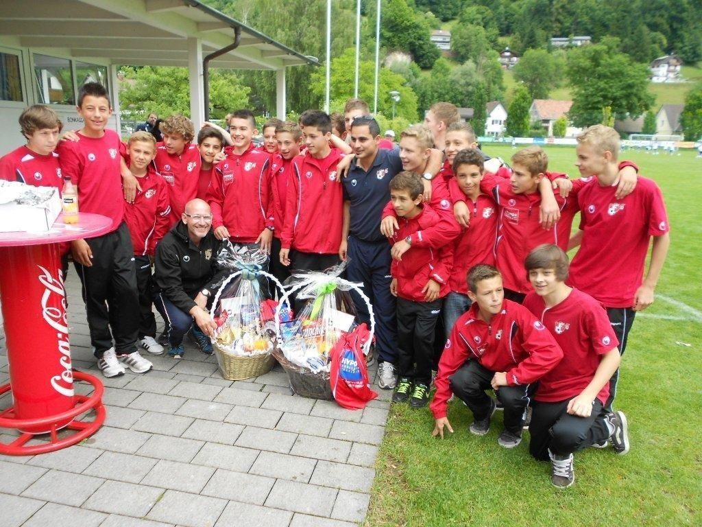 Zum Saisonabschluss feierte die U-14-Landesauswahl einen 3:1-Heimsieg gegen Burgenland.