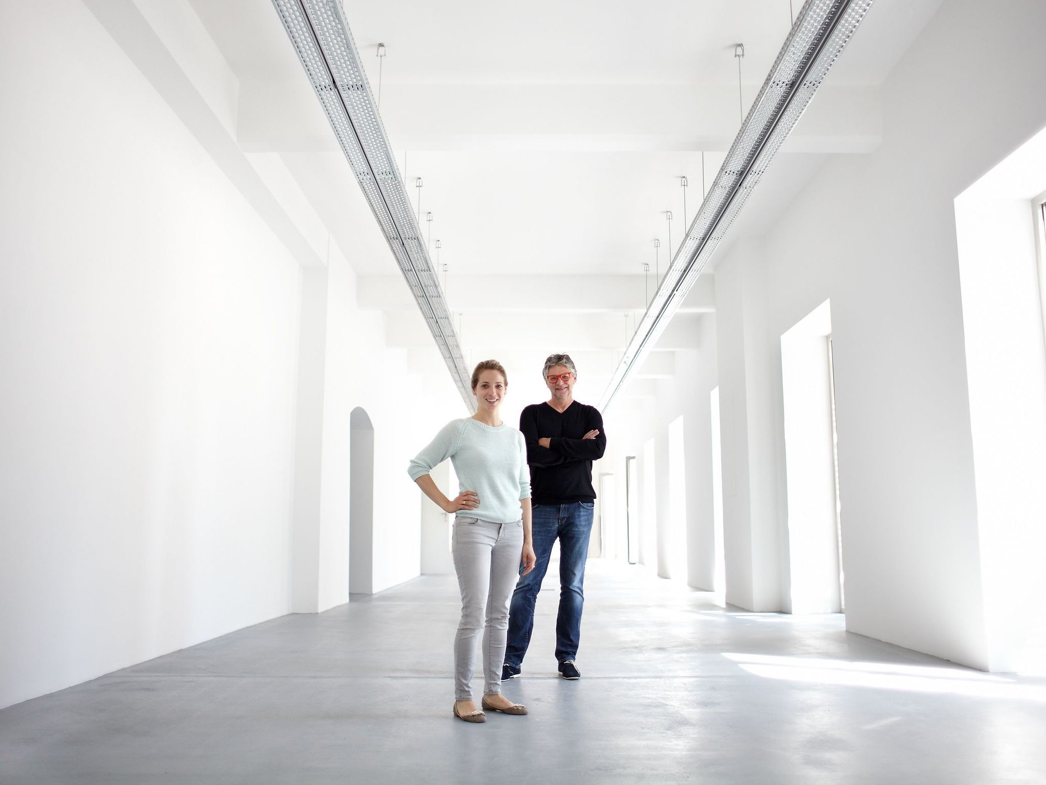 Peter Coeln und Verena Kaspar-Eisert im OstLicht Peter Coeln und Verena Kaspar-Eisert im OstLicht