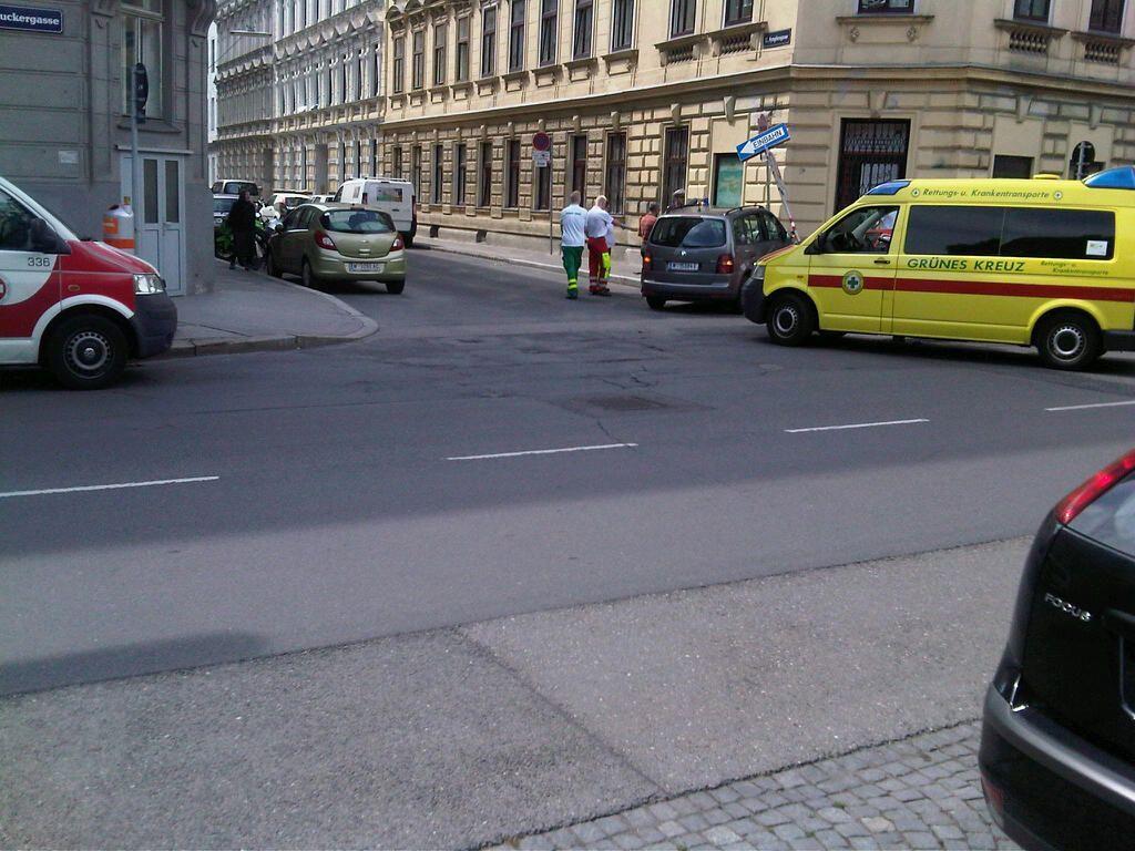 Zu einem Verkehrsunfall ist es in Wien-Meidling gekommen