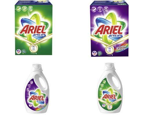 Bei unserem großen Gewinnspiel können Sie einen Jahresbedarf Ariel-Waschmittel gewinnen!