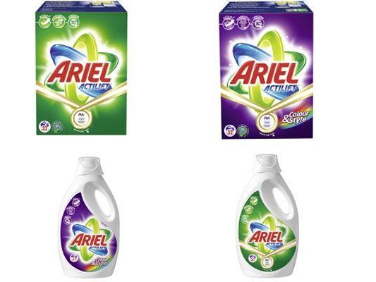 Bei unserem großen Gewinnspiel können Sie einen Jahresbedarf Ariel-Waschmittel gewinnen! Bei unserem großen Gewinnspiel können Sie einen Jahresbedarf Ariel-Waschmittel gewinnen!