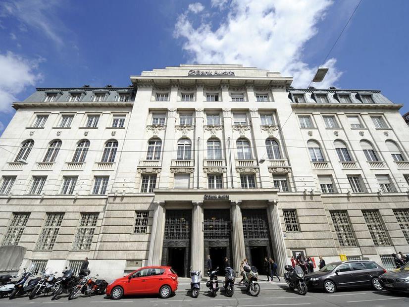 Die historische Zentrale der Bank Austria steht zum Verkauf