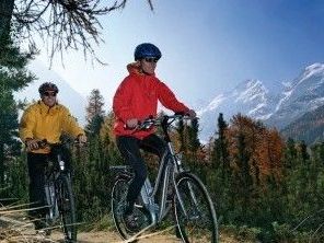 E-Biken im schönen Montafon. E-Biken im schönen Montafon.