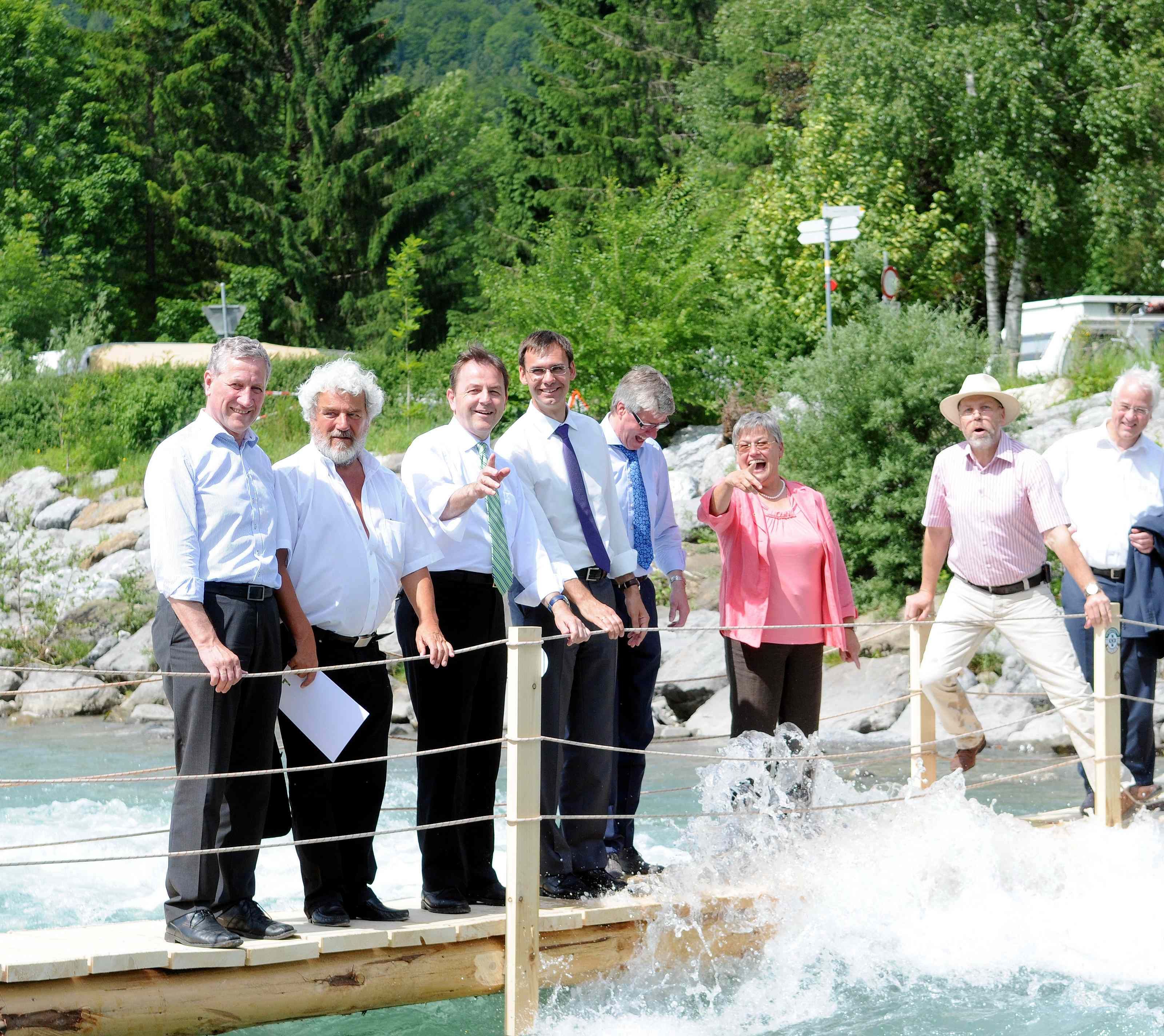 Achfest anlässlich Fertigstellung der Hochwasserschutzprojekte für Bezau, Mellau und Reuthe Achfest anlässlich Fertigstellung der Hochwasserschutzprojekte für Bezau, Mellau und Reuthe