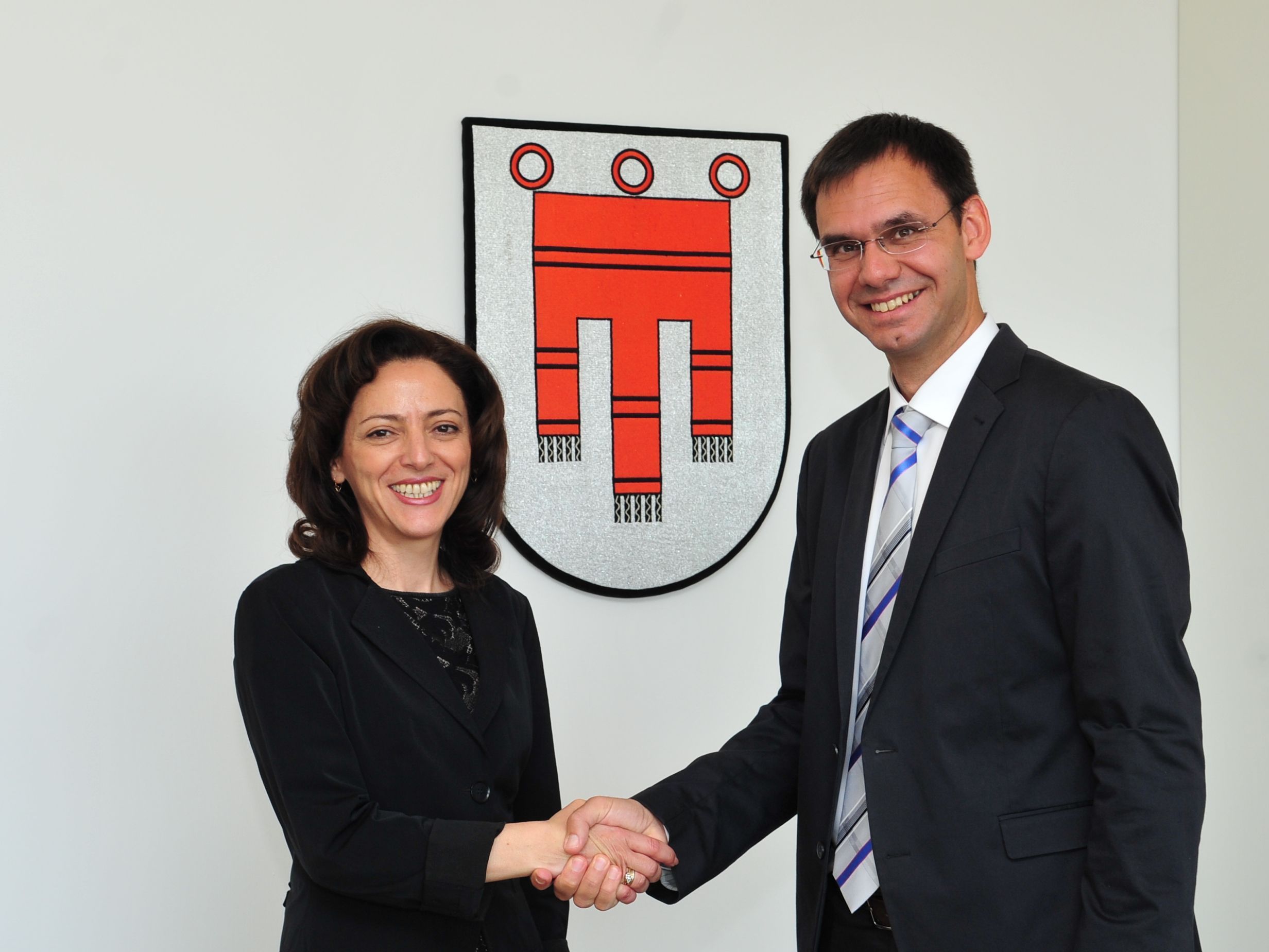 LH Markus Wallner begrüßte im Landhaus die bulgarische Botschafterin Elena Shekerletova LH Markus Wallner begrüßte im Landhaus die bulgarische Botschafterin Elena Shekerletova
