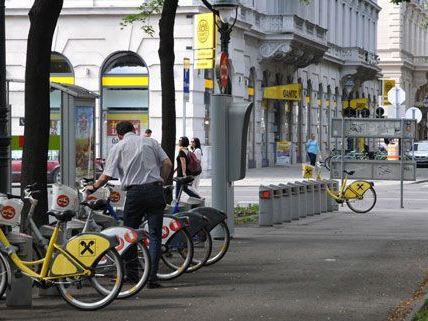 Rund um die Uhr sind die Wiener Citybikes verfügabr - dafür gab es im Test eine gute Bewertung.