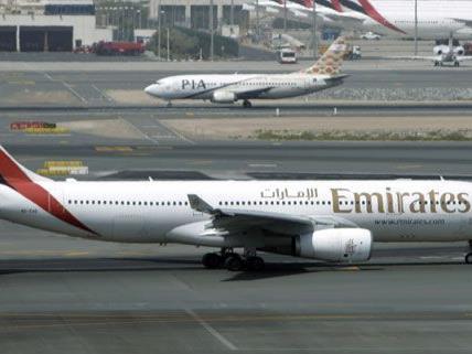 Am Samstagnachmittag landete eine Maschine aus Los Angeles auf dem Weg nach Dubai außerplanmäßig in Wien.