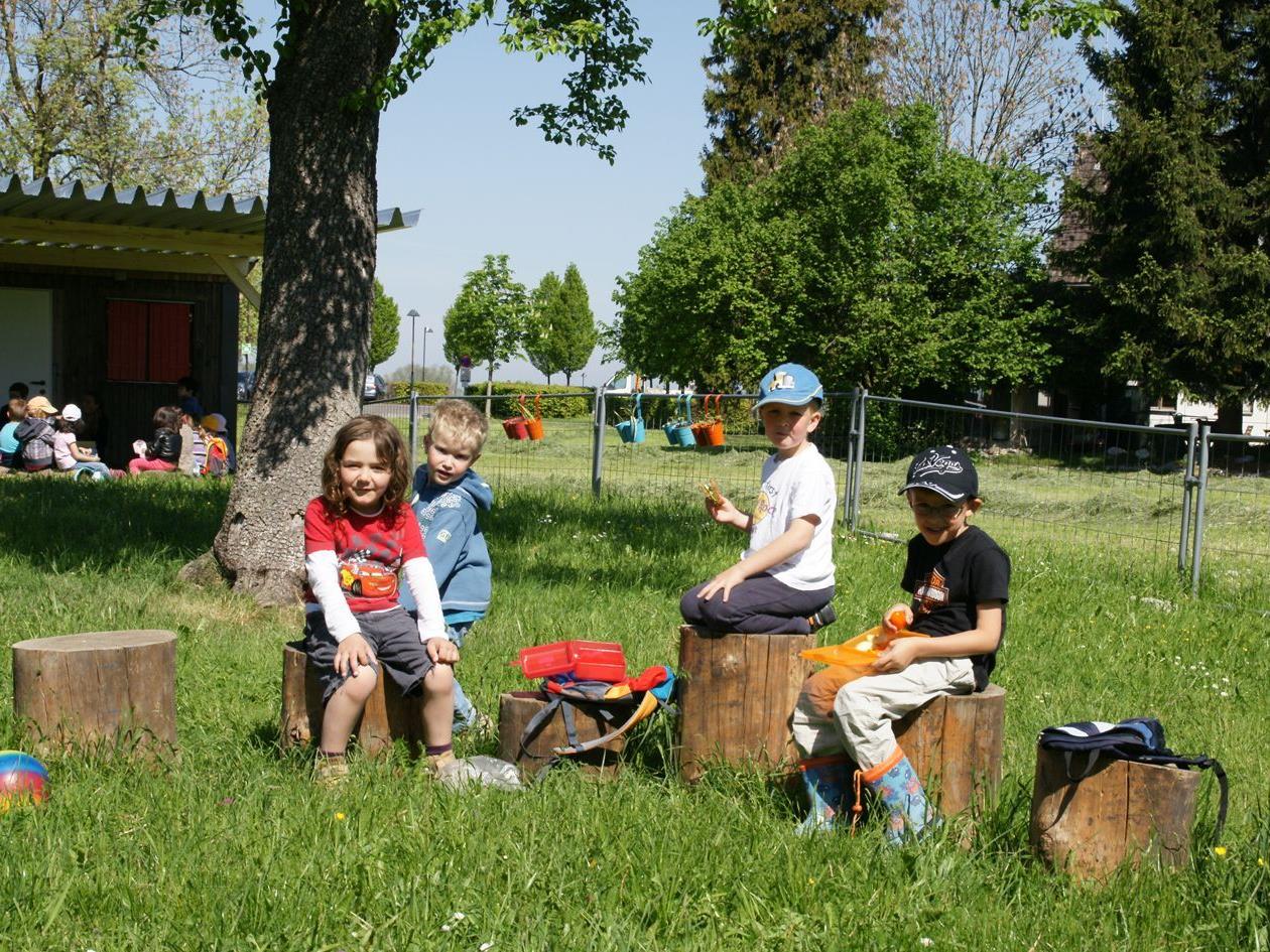 Kids werden im Kindergarten Seezentrum auch in den Sommerferien gut betreut.