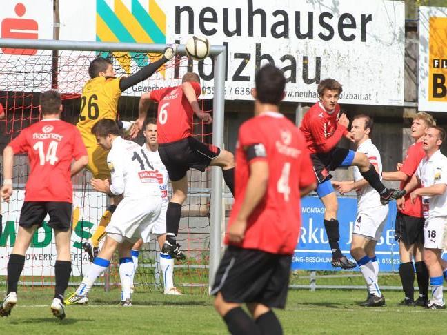 FC Nenzing braucht im letzten Saisonspiel gegen Andelsbuch noch einen Punkt.