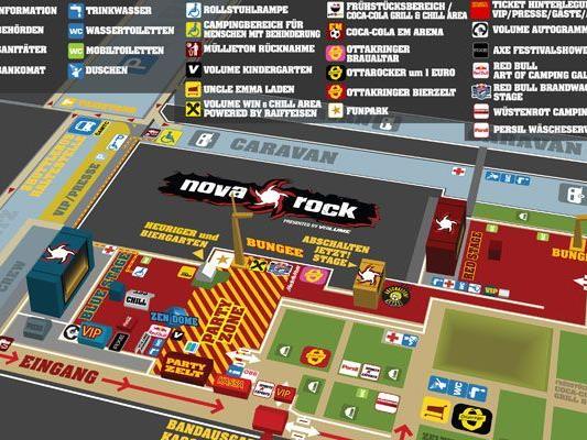 Das Nova Rock Festival sorgt heuer nicht nur auf den Bühnen für Abwechslung