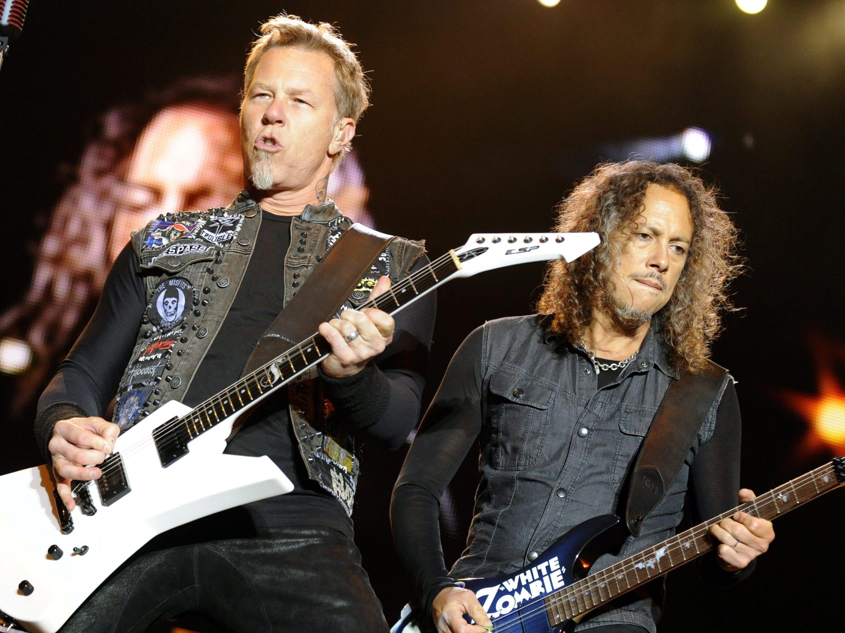 Metallica rockten den dritten Tag des Nova Rock Festivals 2012.