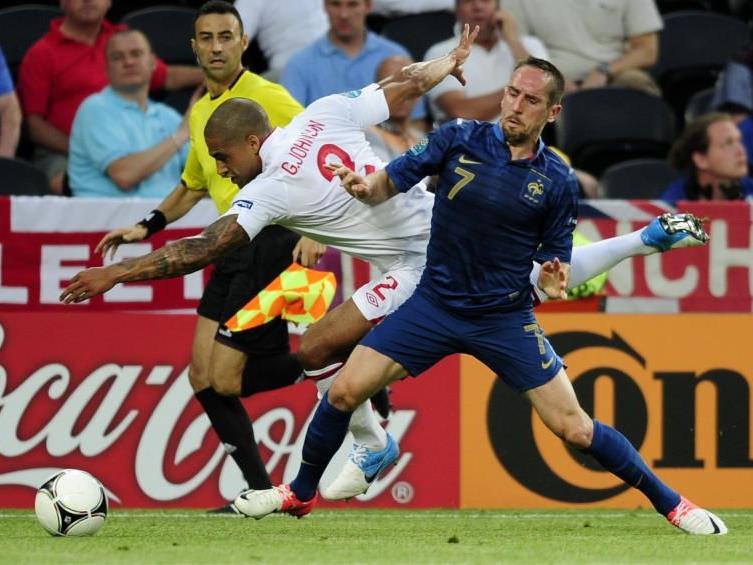 Franck Ribery blieb gegen England ohne Torerfolg