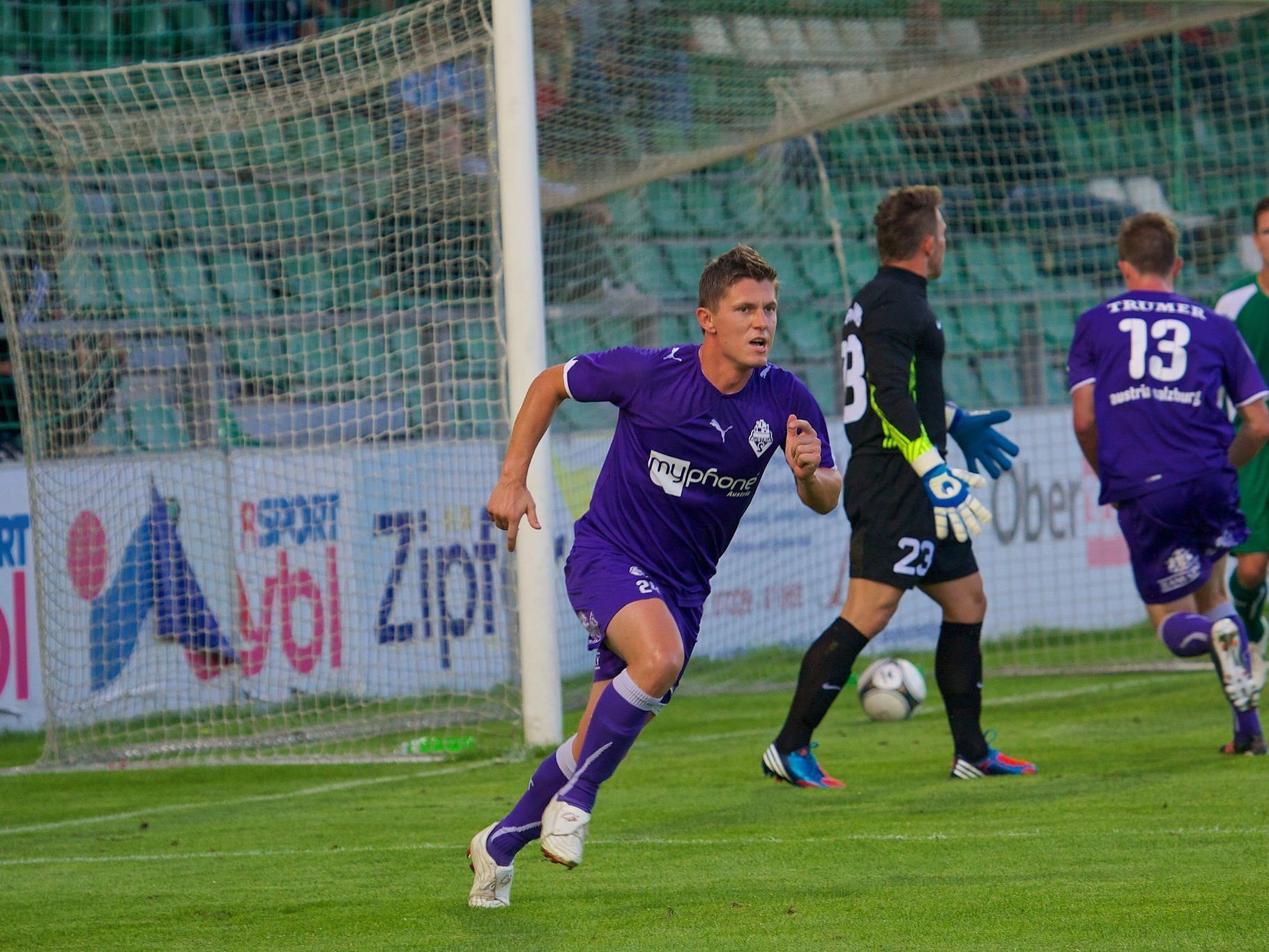 Im Cup ist Austria Salzburg ausgeschieden, in der RLW gilt das Team um Goalgetter Marko Vujic als Mitfavorit.