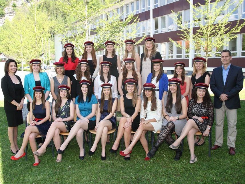 Die Maturanten der 8K1 des BG Bludenz Die Maturanten der 8K1 des BG Bludenz