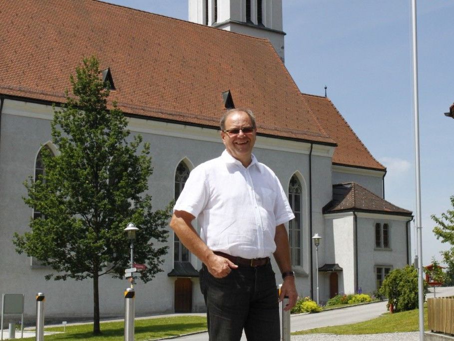Ein beliebter Bürgermeister: Reinhard Nachbaur Ein beliebter Bürgermeister: Reinhard Nachbaur