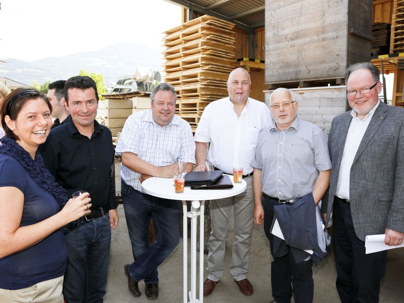 VBgm. Katharina Wöß-Krall, Josef Rohrer, Bgm. Karl Wutschitz, Bgm. Thomas Pinter, Bgm. Dietmar Summer, Bgm. Werner Huber VBgm. Katharina Wöß-Krall, Josef Rohrer, Bgm. Karl Wutschitz, Bgm. Thomas Pinter, Bgm. Dietmar Summer, Bgm. Werner Huber