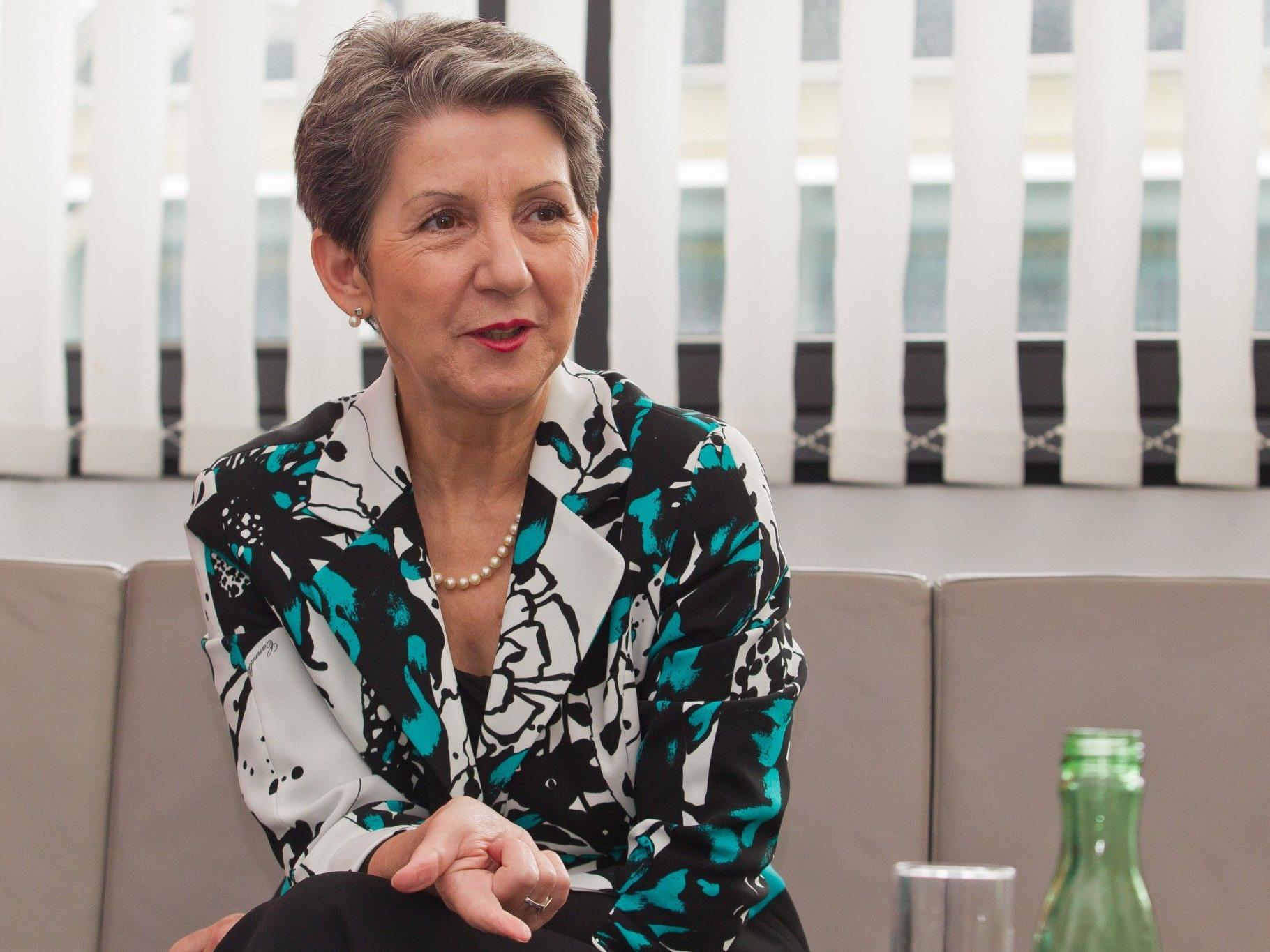 Nationalratspräsidentin Barbara Prammer (SPÖ) im VN-Interview