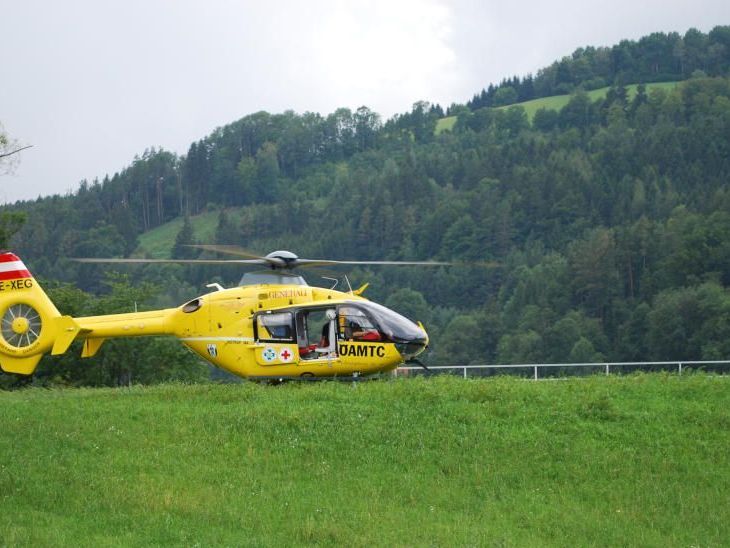 Auch der Notarzt Hubschrauber konnte den Mann nicht mehr retten.