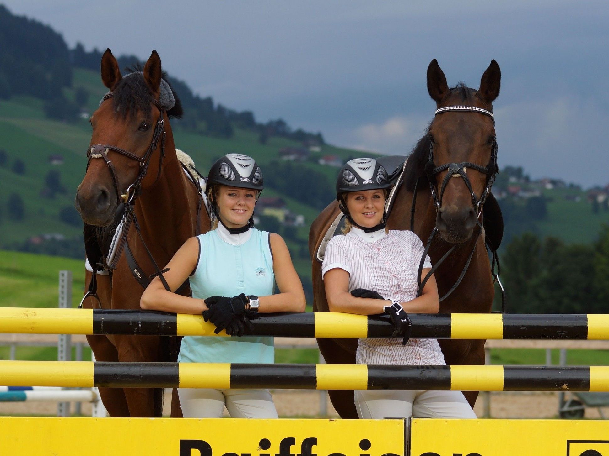 Evelyn und Petra Bereuter sind beim Turnier am Start